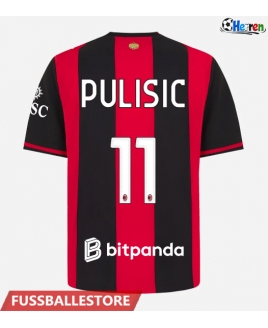 Günstige AC Milan Christian Pulisic #11 Heimtrikot 2026-27 Kurzarm